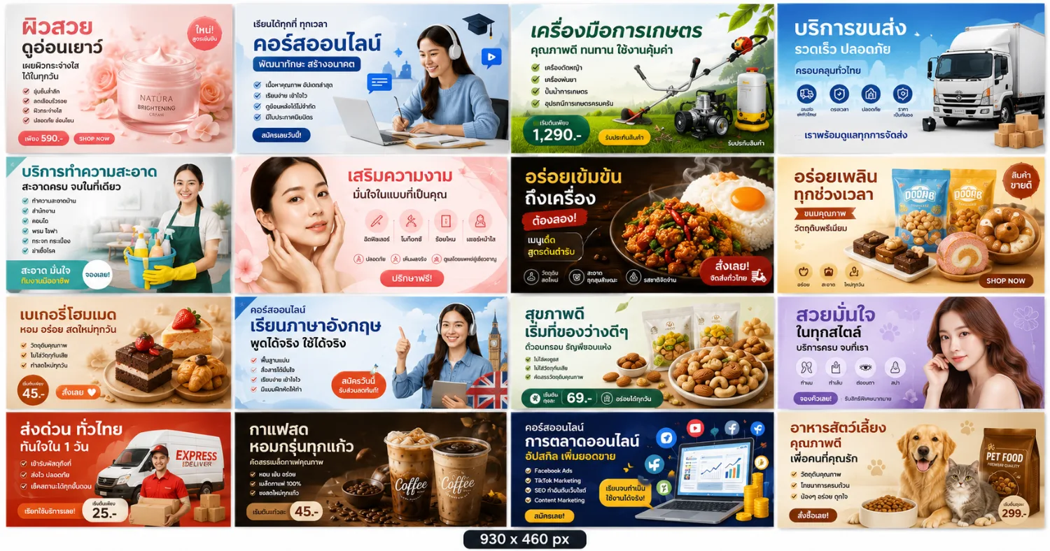 บริการรับออกแบบกราฟิก